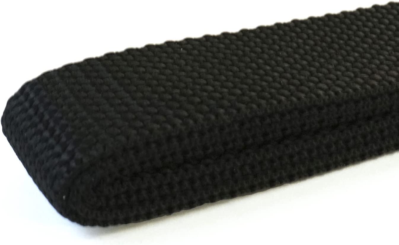 日本紐釦貿易 カラフルポリテープ 30㎜巾 2.4m 黒 MHP30-387-17 （ご注文単位1巻）【直送品】