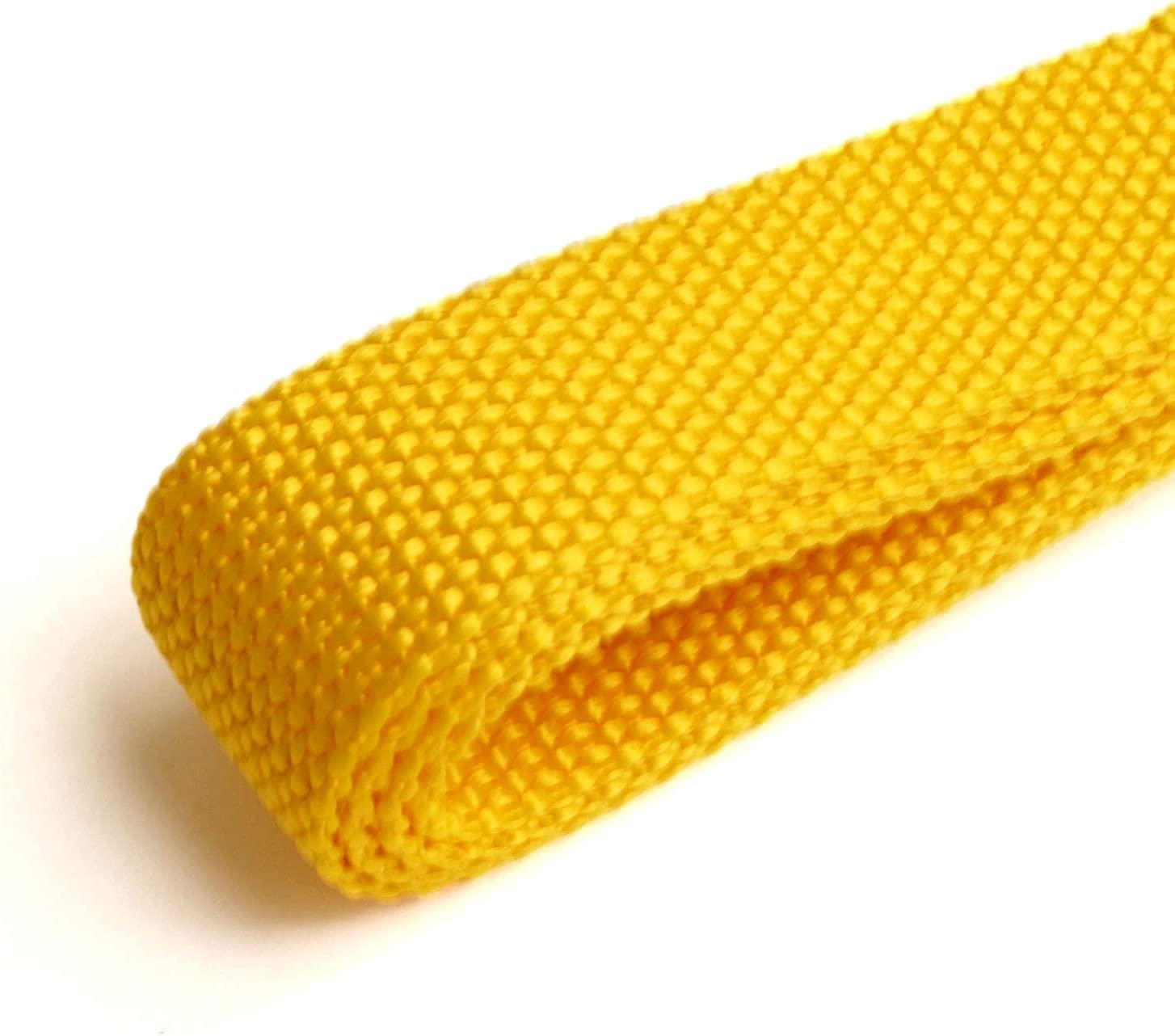 日本紐釦貿易 カラフルポリテープ 30㎜巾 2.4m イエロー MHP30-387-3 （ご注文単位1巻）【直送品】