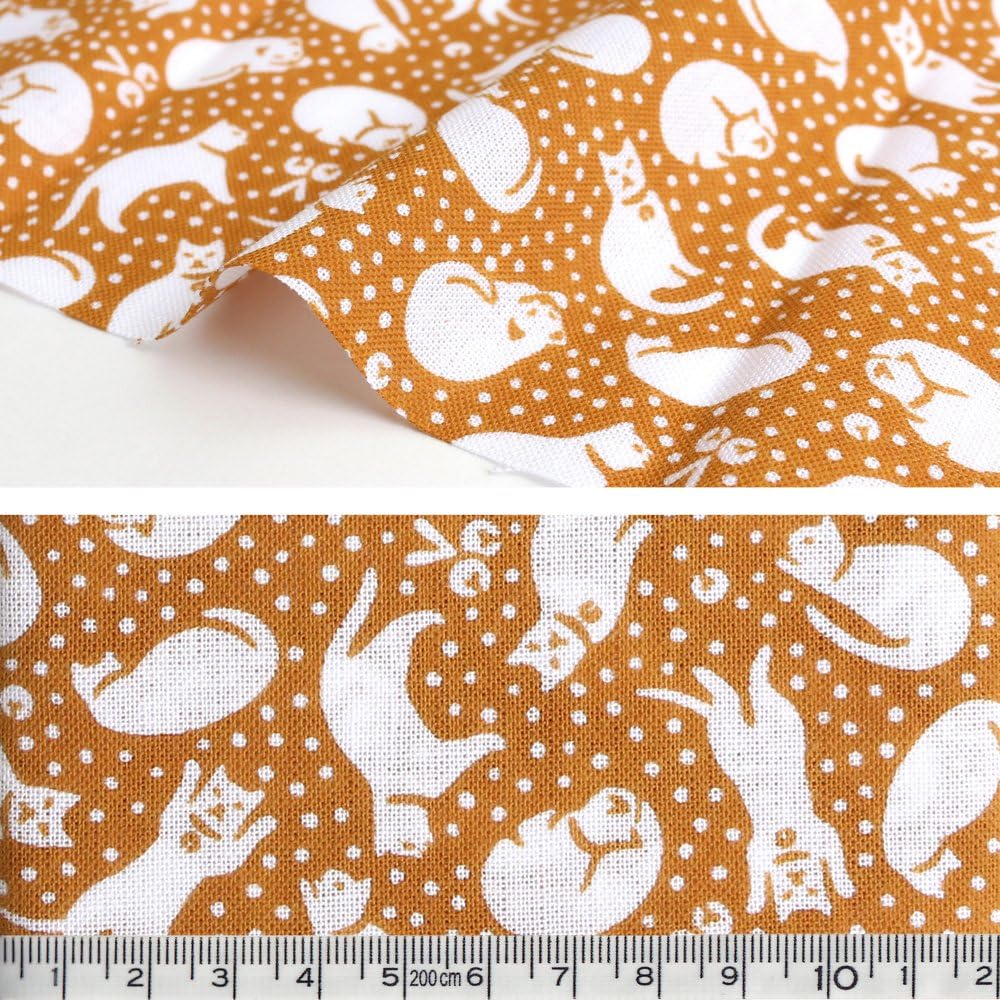 日本紐釦貿易 小紋手ぬぐい 鈴ねこ 33×90cm MYM33354 (ご注文単位1枚)【直送品】