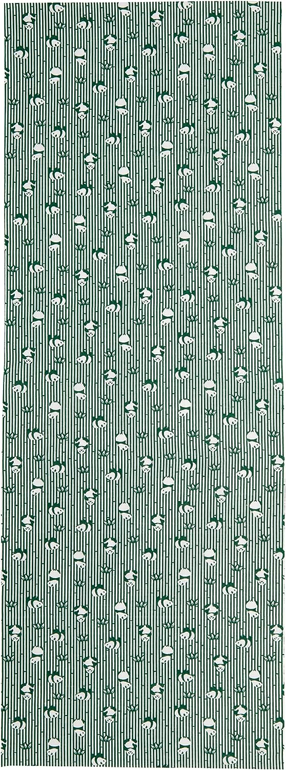 日本紐釦貿易 小紋手ぬぐい 笹ぱんだ 33×90cm MYM33356 （ご注文単位1枚）【直送品】
