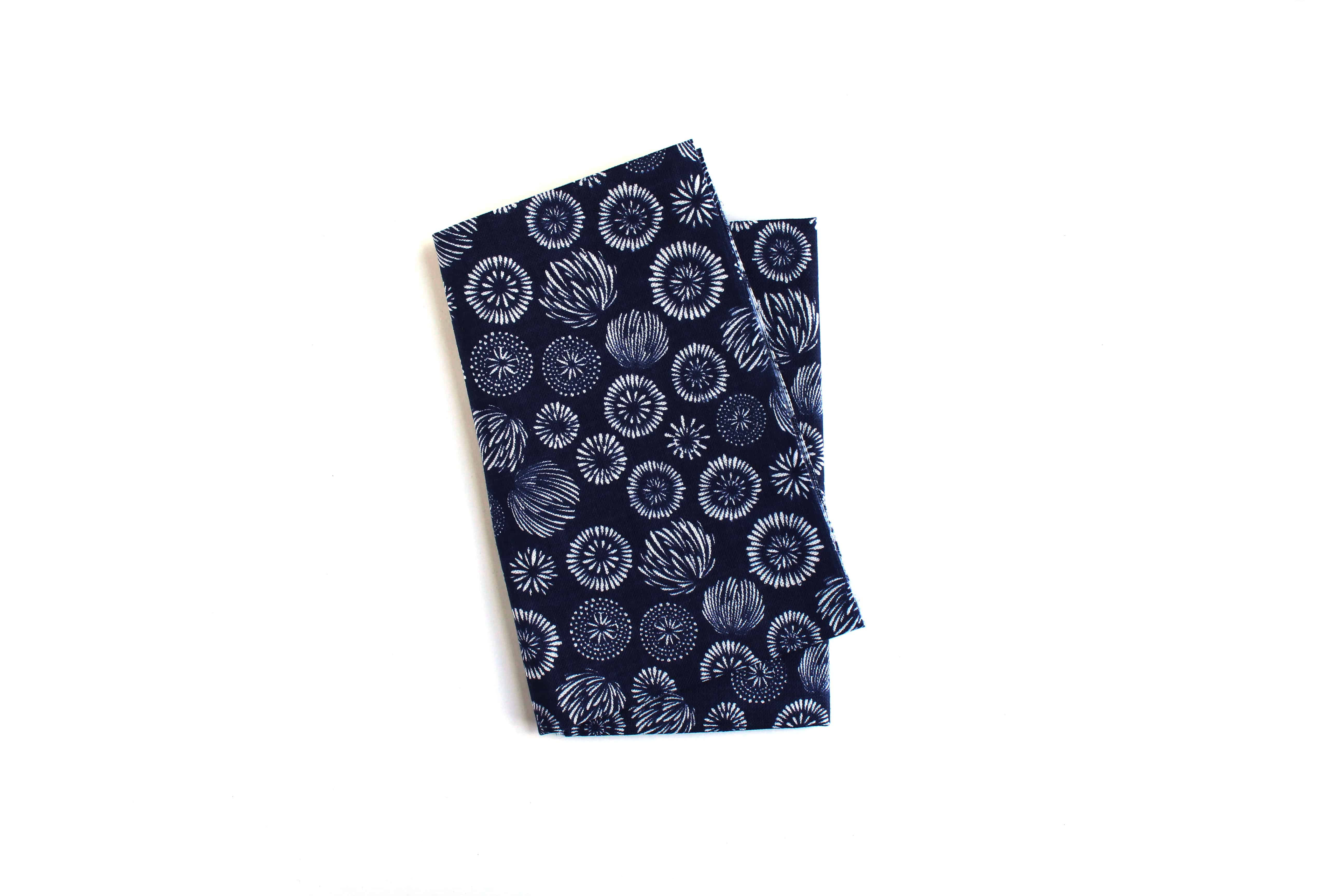 日本紐釦貿易 小絞手ぬぐい 花火 33×90cm MYM33221 （ご注文単位1枚）【直送品】