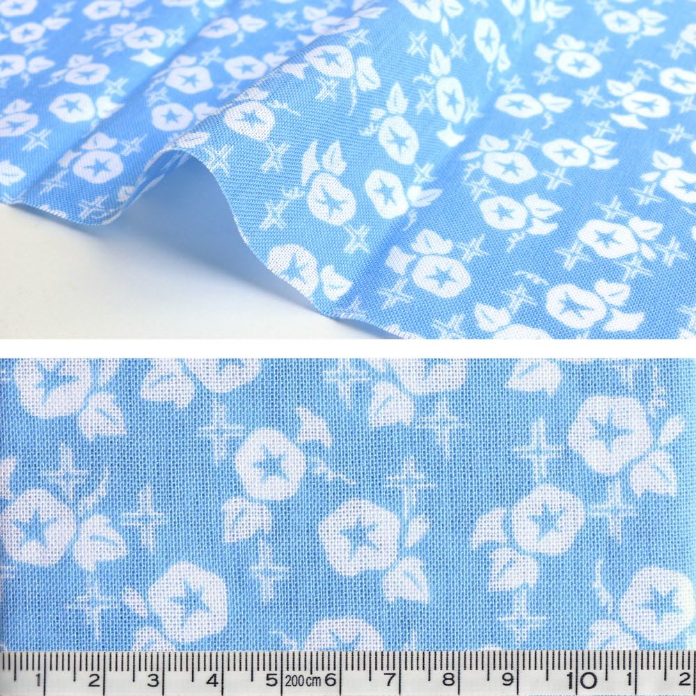 日本紐釦貿易 小絞手ぬぐい 朝顔 33×90cm MYM33224 (ご注文単位1枚)【直送品】