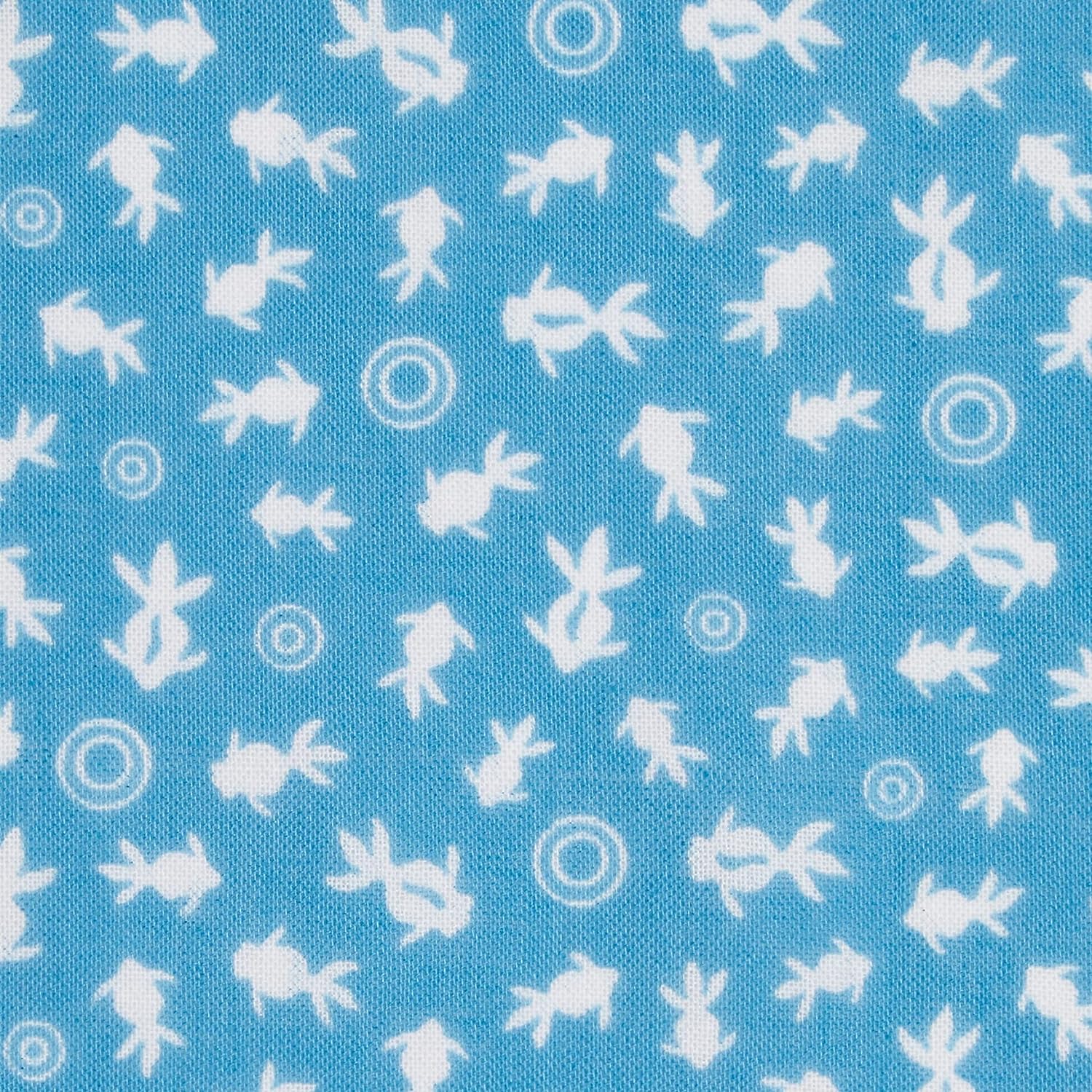 日本紐釦貿易 宮本 ミヤモト 小紋手ぬぐい 金魚 33cmx90cm ブルー MYM33233 (ご注文単位1枚)【直送品】