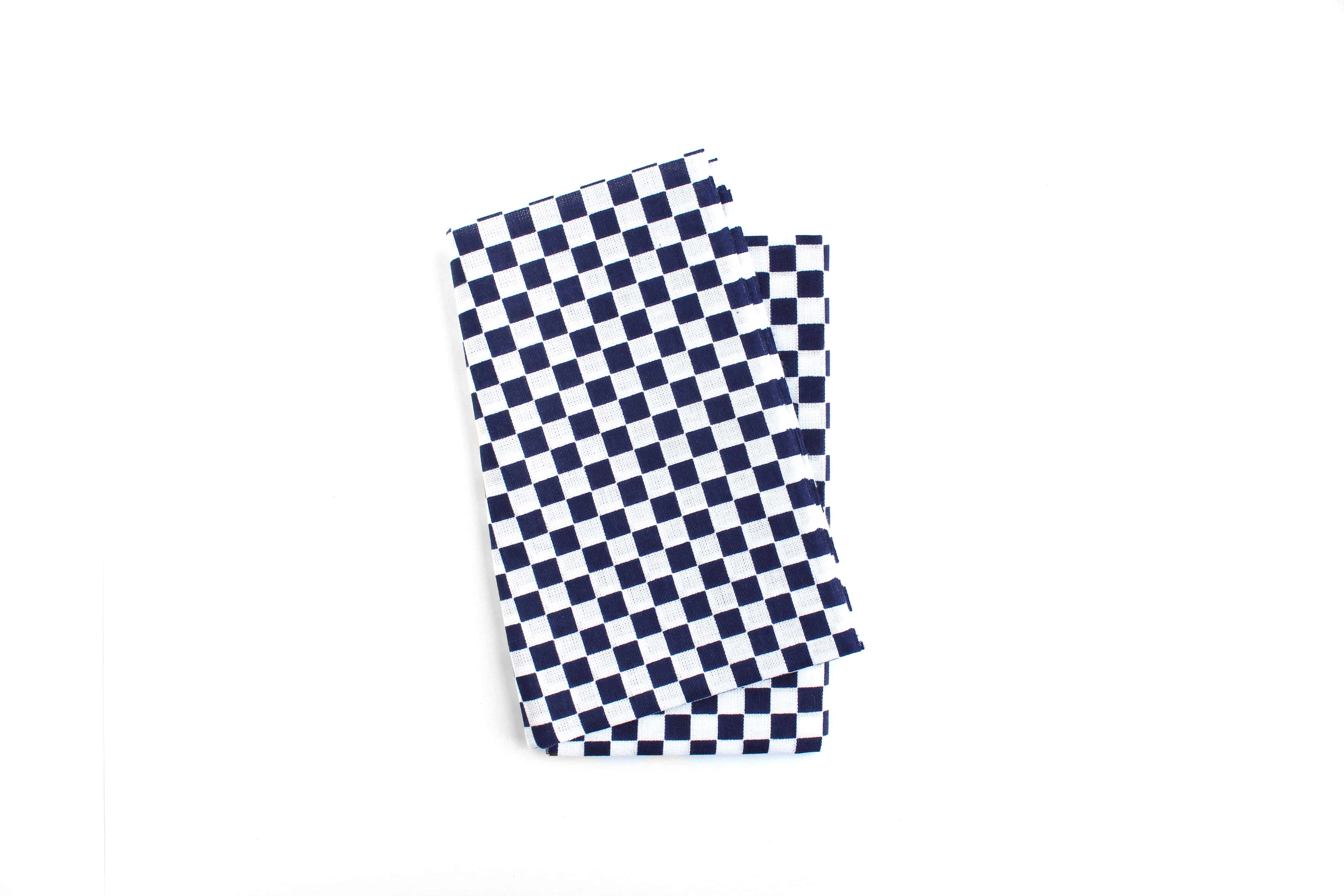 日本紐釦貿易 小紋手ぬぐい 市松 33×90cm MYM33466 （ご注文単位1枚）【直送品】