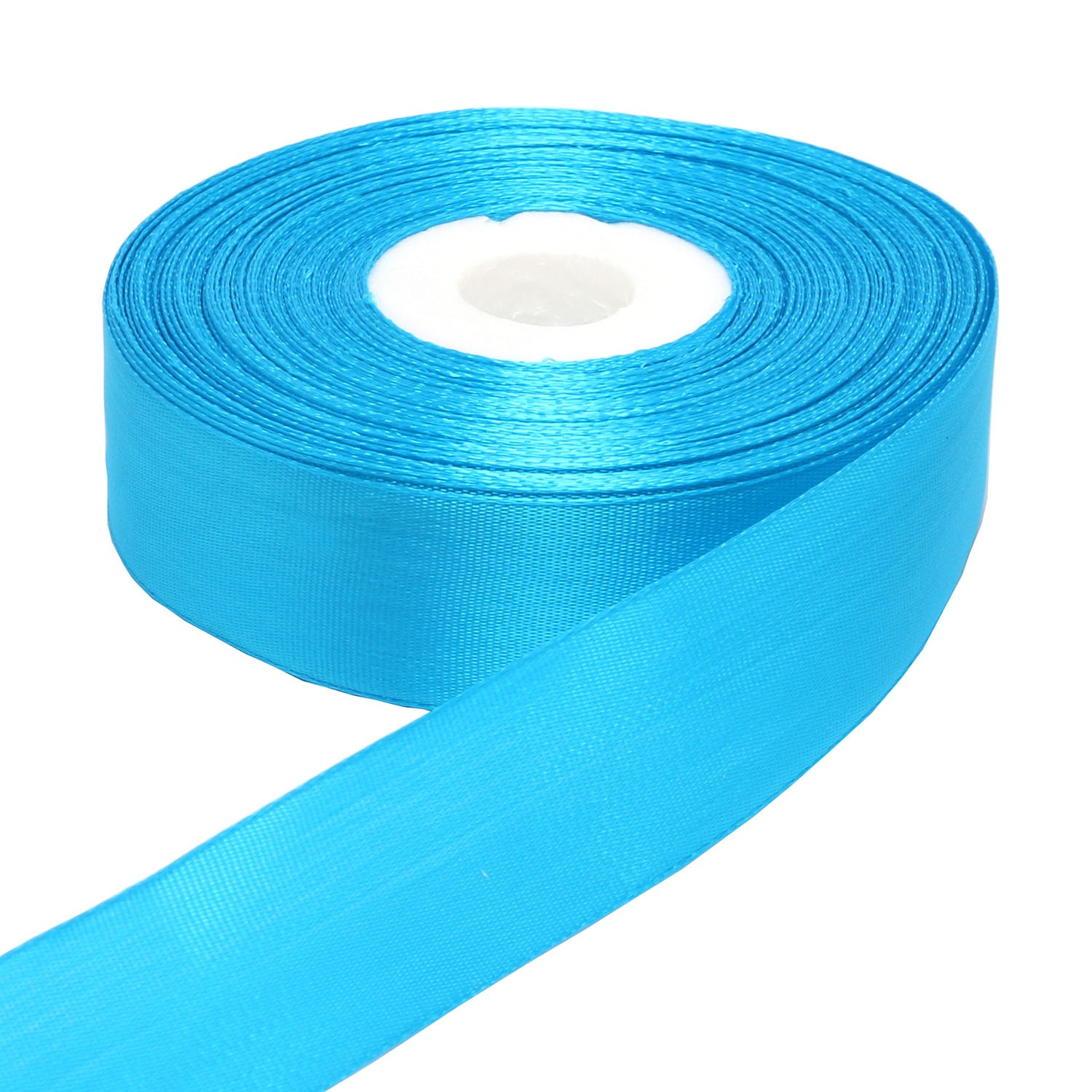 日本紐釦貿易 カラーリボン 巾24mm×29m お徳用5反 カラー/水色 （ご注文単位1セット）【直送品】
