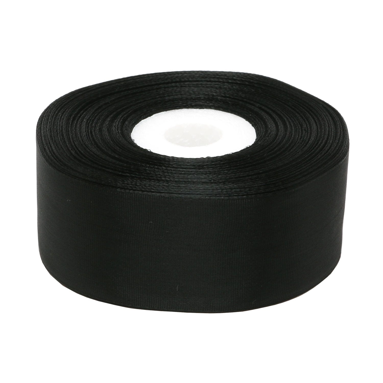 日本紐釦貿易 カラーリボン 巾36mm×29m お徳用5反 カラー/黒 （ご注文単位1セット）【直送品】