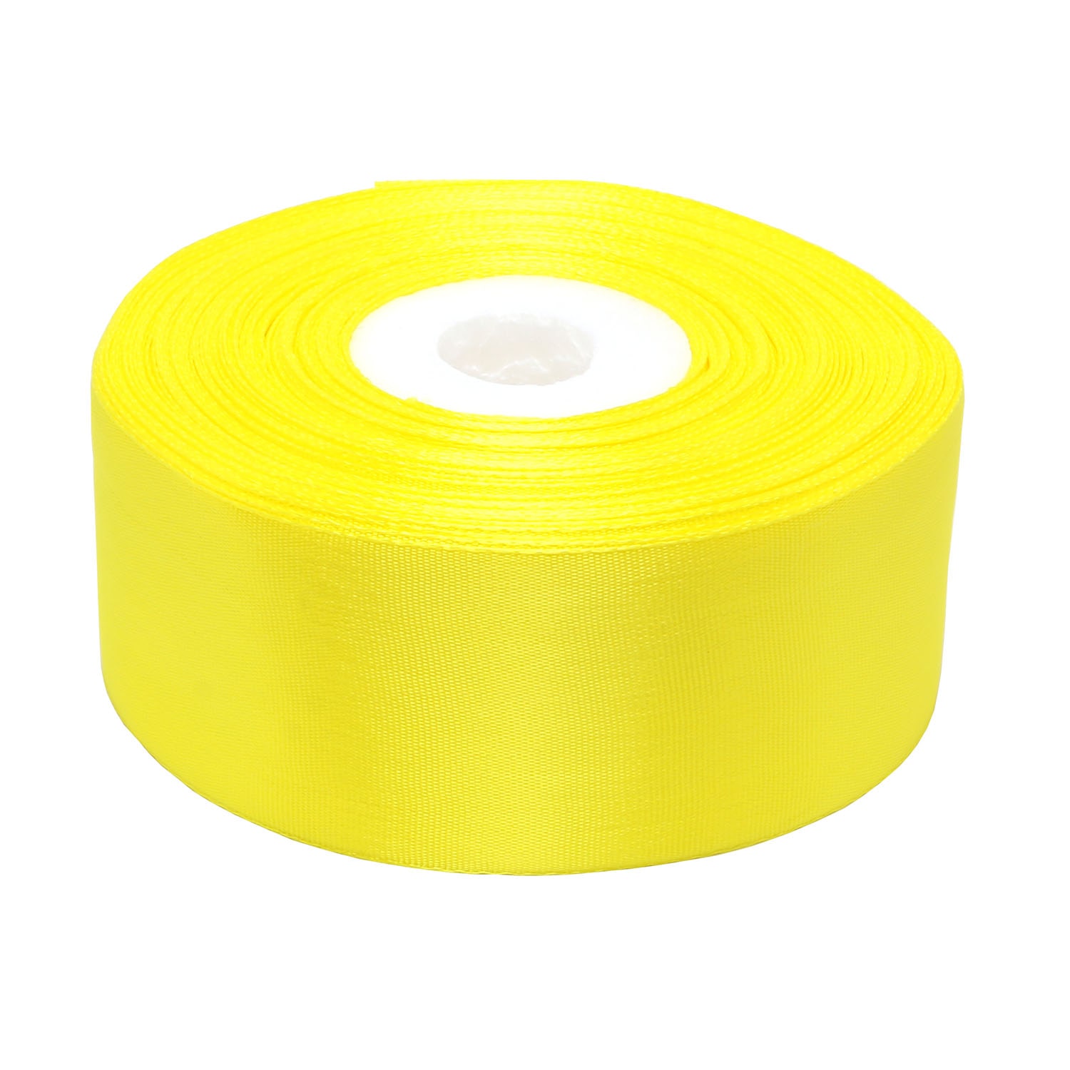 日本紐釦貿易 カラーリボン 巾36mm×29m お徳用5反 カラー/黄 （ご注文単位1セット）【直送品】