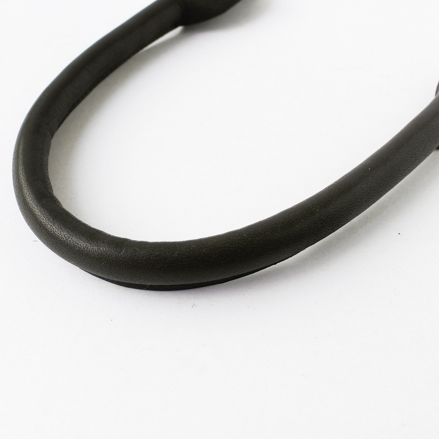 日本紐釦貿易 最高級ヌメ革ハンドル 約38cm 黒 KT98G-B (ご注文単位1組)【直送品】