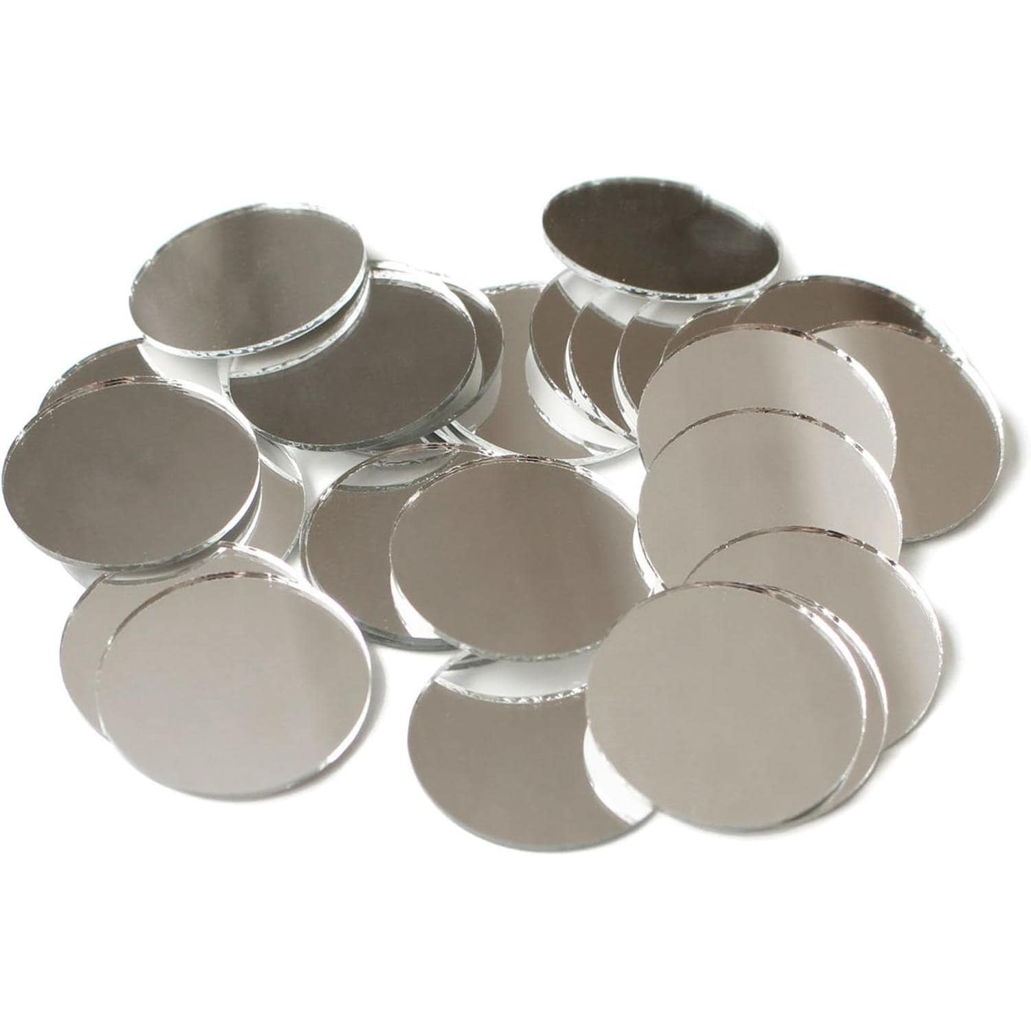 日本紐釦貿易 ミラー丸 φ30mm 30枚入 KN4-30 （ご注文単位1束）【直送品】