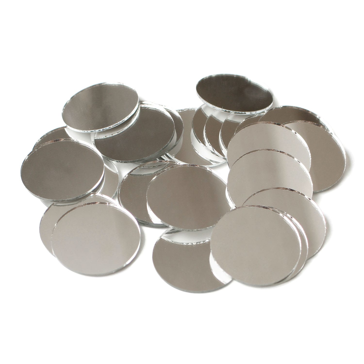 日本紐釦貿易 ミラー丸 φ30mm 30枚入 KN4-30 (ご注文単位1束)【直送品】