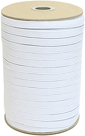 日本紐釦貿易 ソフトゴム 12コールゴム 9mm巾×150m巻 白 F10-SFT12-150 （ご注文単位1巻）【直送品】