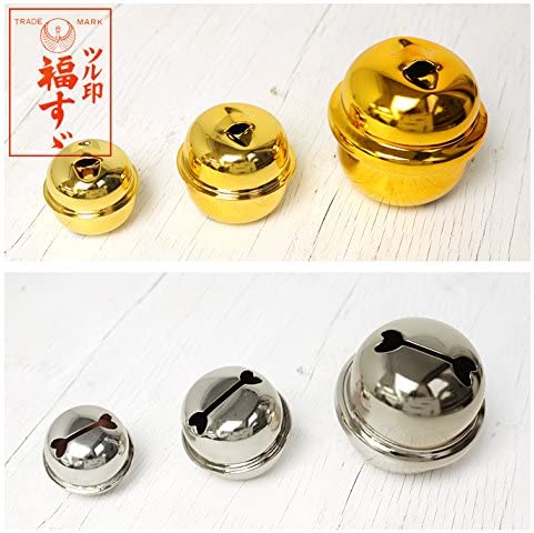 日本紐釦貿易 福鈴 10個 約35mm ゴールド FSZ-35MM-G (ご注文単位1束)【直送品】