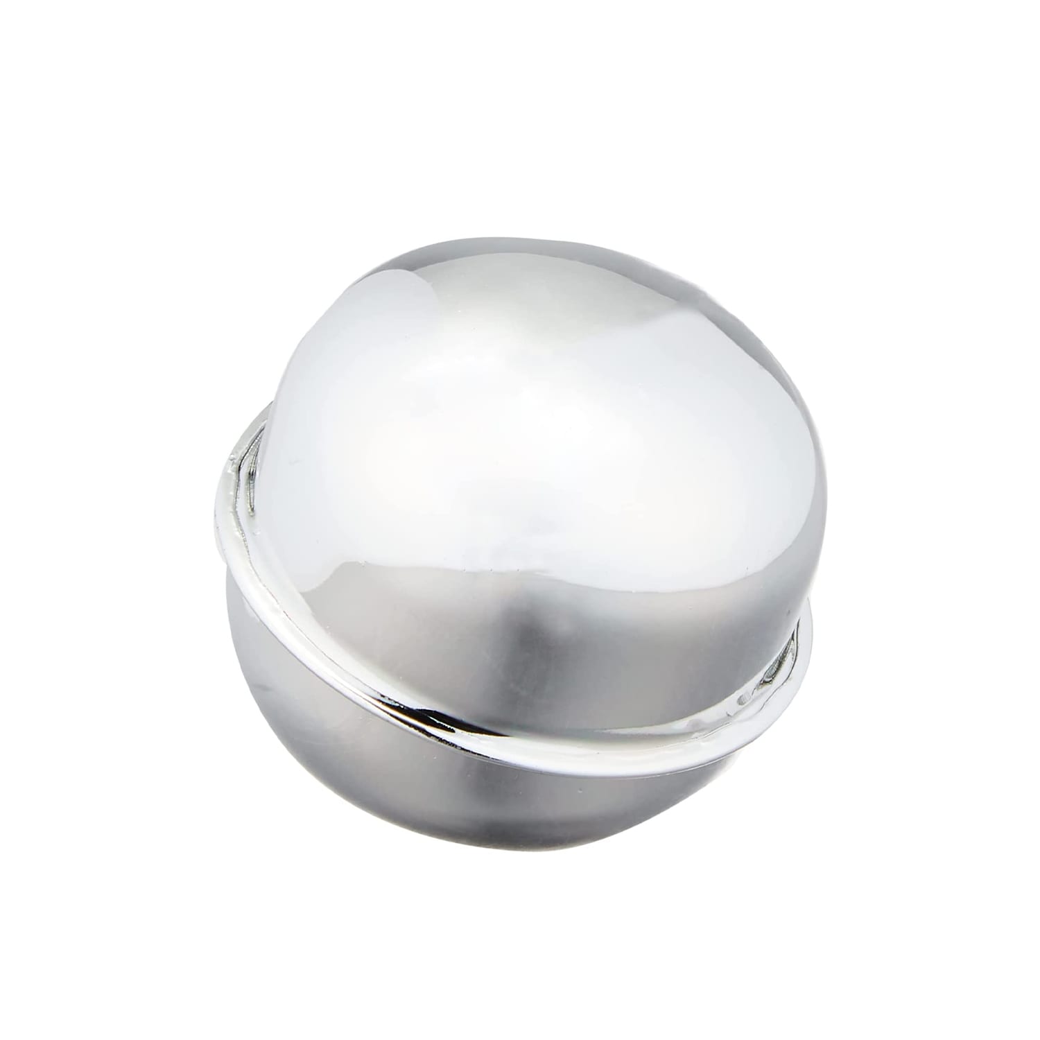 日本紐釦貿易 福鈴 10個 約35mm シルバー FSZ-35MM-S (ご注文単位1束)【直送品】