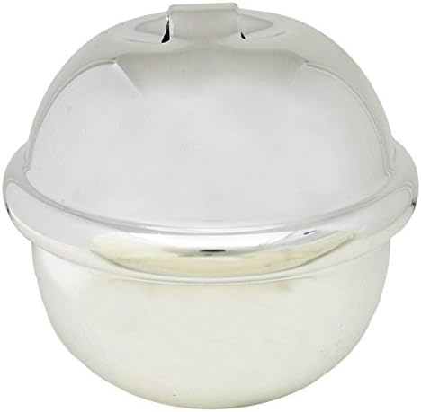 日本紐釦貿易 福鈴 約105mm シルバー FSZ-105MM-S （ご注文単位1個）【直送品】