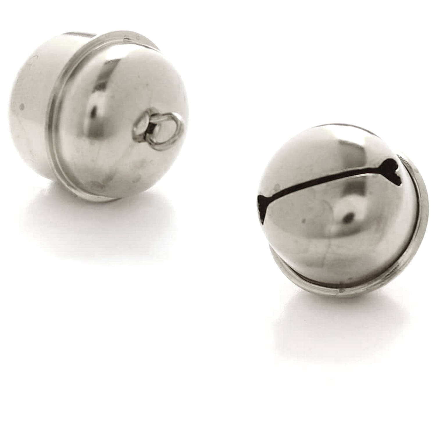 日本紐釦貿易 福鈴 4号 シルバー 約15mm 50個 FSZ-15MM-S （ご注文単位1束）【直送品】