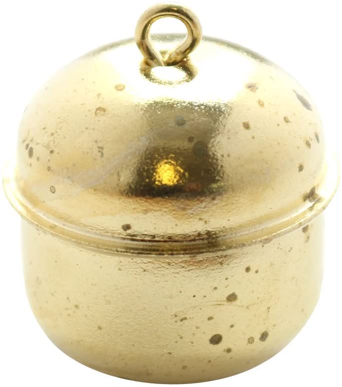 日本紐釦貿易 福鈴 8号 ゴールド 約27mm 10個 FSZ-27MM-G （ご注文単位1束）【直送品】