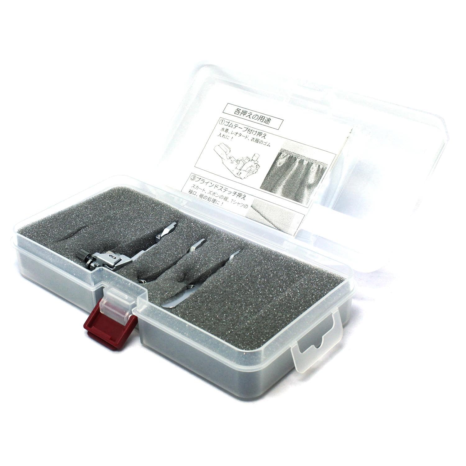 日本紐釦貿易 JUKI ジューキ JUKI ジューキ ロックミシン用 ベーシックキット 40060912 ホワイト (ご注文単位1個)【直送品】