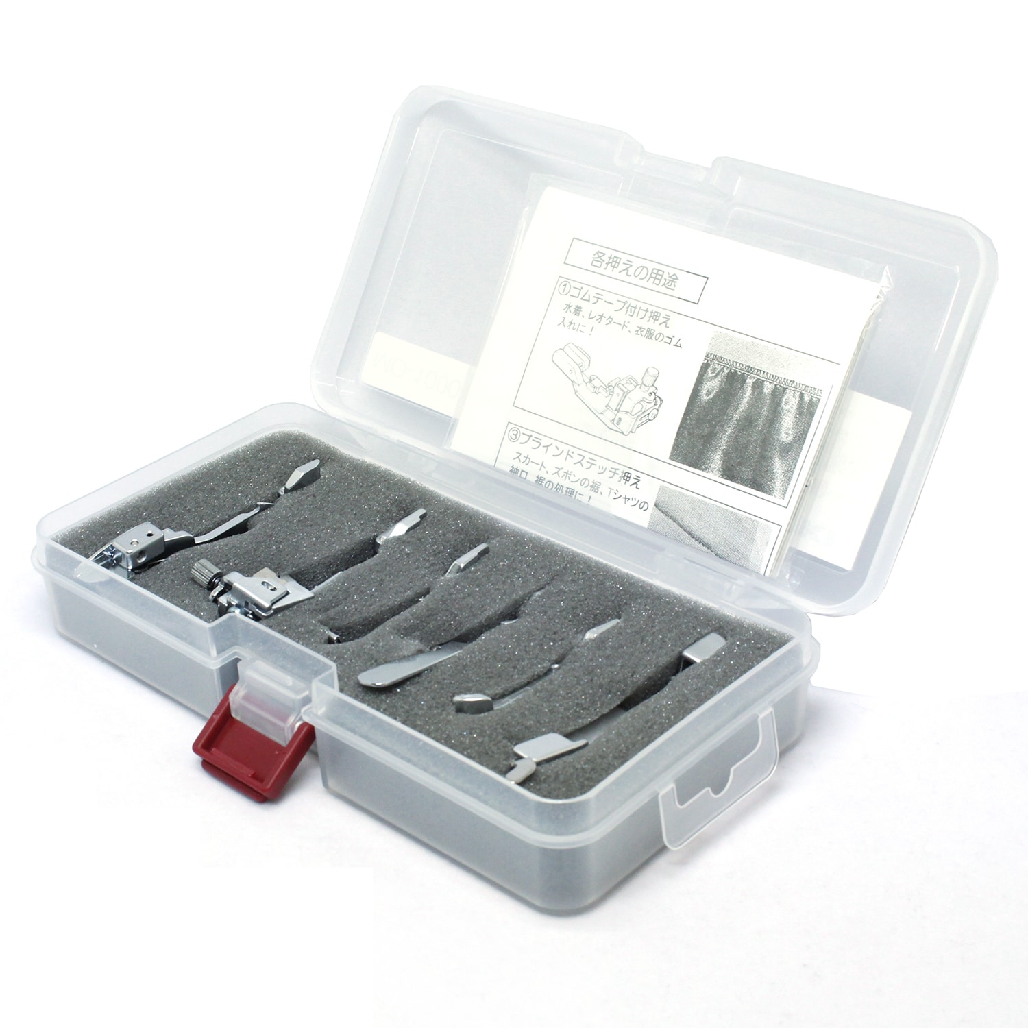 日本紐釦貿易 JUKI ジューキ MO10006用ミシン 押さえ プロキット MO10006 (ご注文単位1個)【直送品】