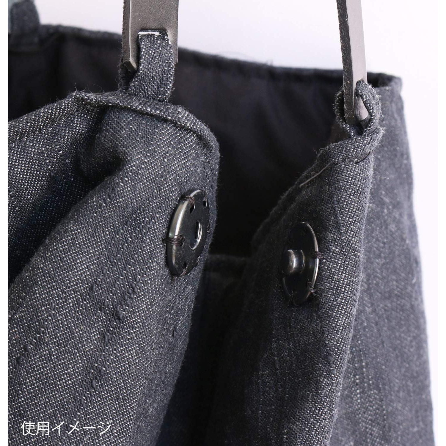 日本紐釦貿易 ビッグスナップ シルバー30mm 3組 ISZ-30-S （ご注文単位1束）【直送品】