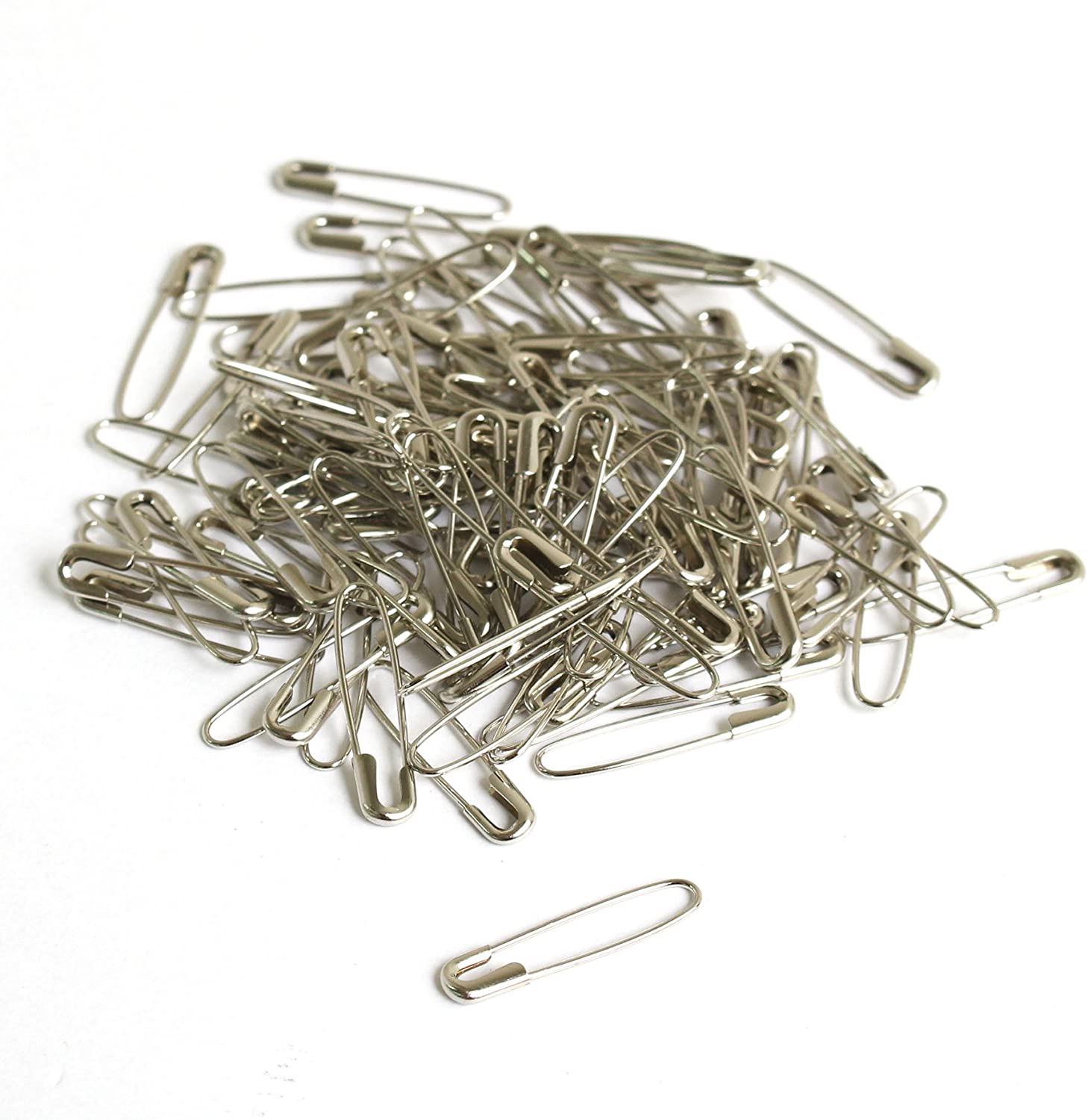 日本紐釦貿易 MERZEN タグピン 23mm ニッケル 100本入 F2-101 （ご注文単位1束）【直送品】