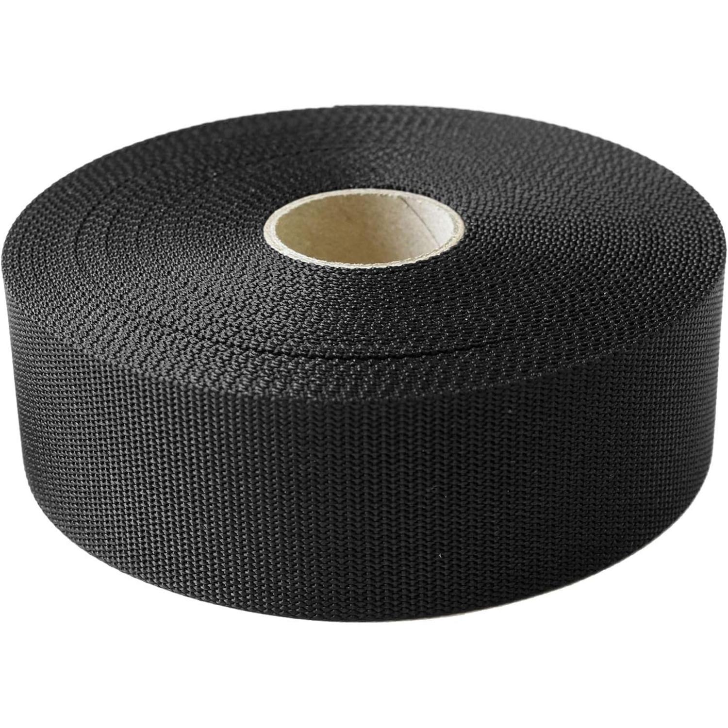 日本紐釦貿易 薄手アミーテープ 38mm巾×10m巻 厚み約1mm 紺 AMT30-22 （ご注文単位1巻）【直送品】