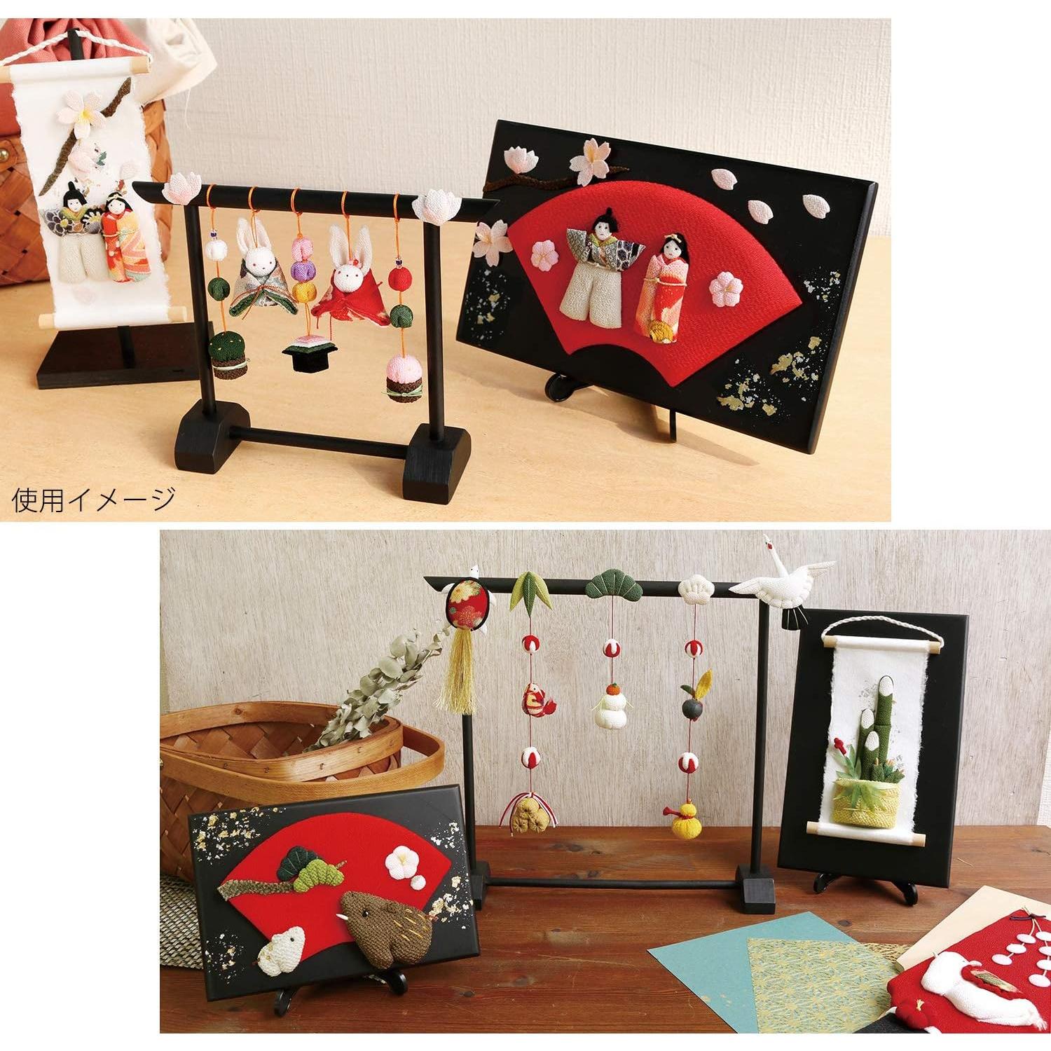 日本紐釦貿易 黒台 四角 艶消し 15×12cm 5枚入 EM4-5 （ご注文単位1束）【直送品】