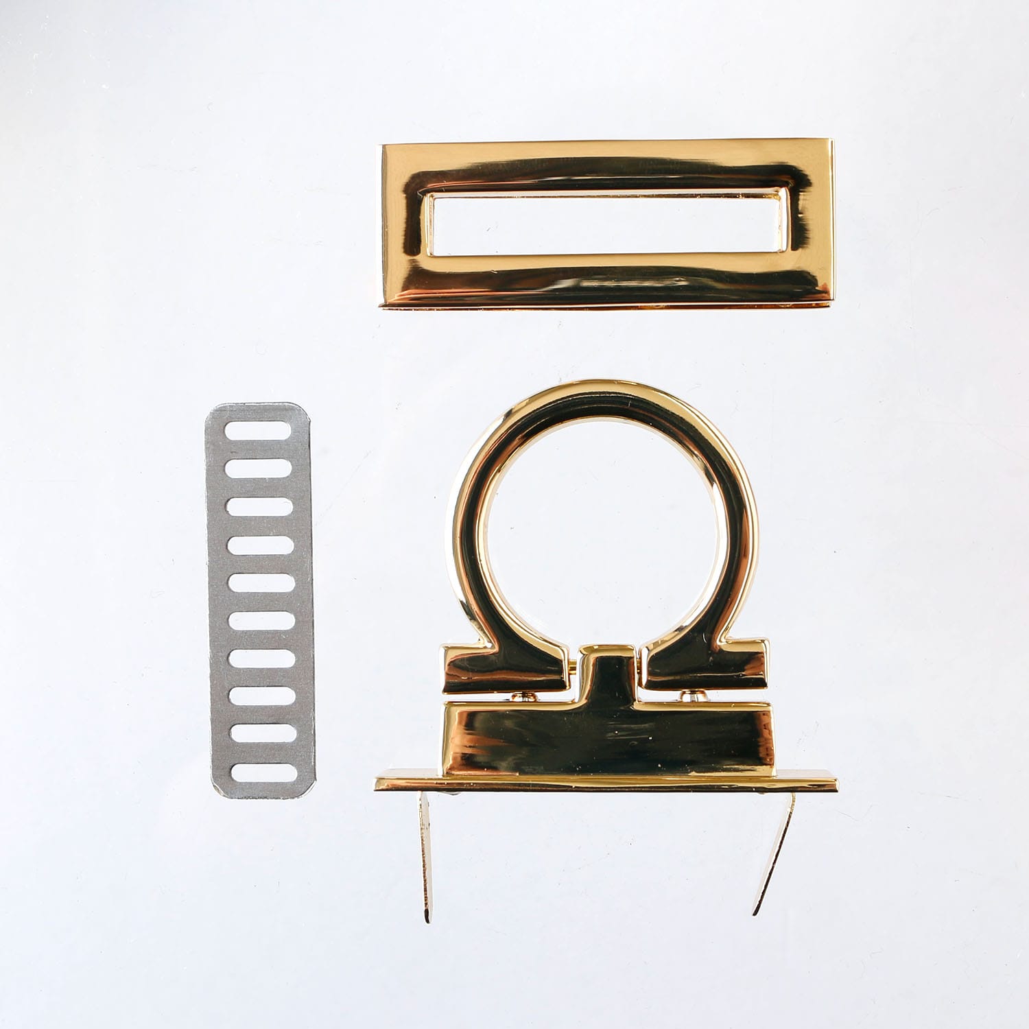 日本紐釦貿易 オコシ金具(リング型) 3個入 ゴールド (ご注文単位1束)【直送品】