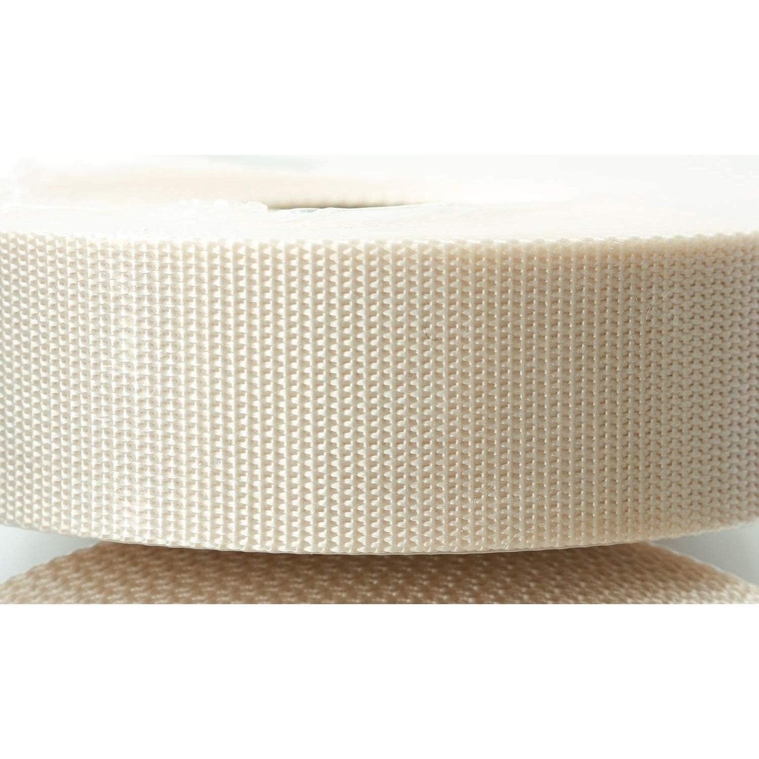 日本紐釦貿易 薄手アミーテープ 30mm巾×10m巻 厚み約1mm 生成 AMT30-1 （ご注文単位1巻）【直送品】