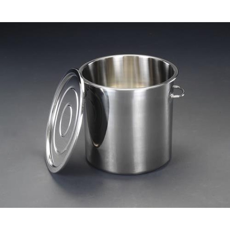 エスコ EA508SF-2 φ330x330mm/20L取手付タンク(ステンレス製) 1個(ご注文単位1個)【直送品】