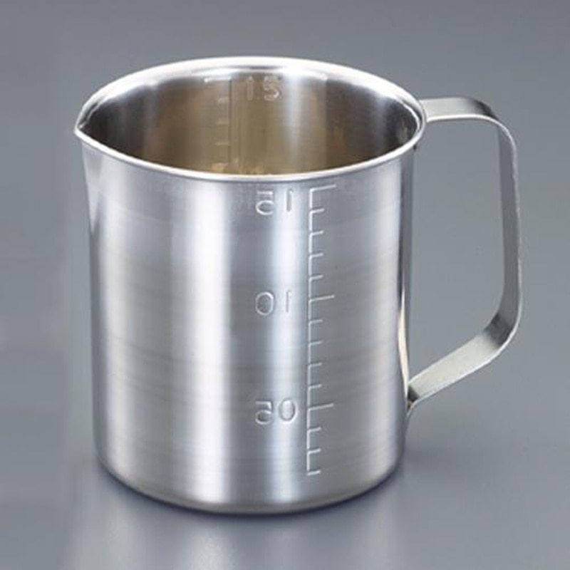 エスコ EA991KS-1 1500ml計量カップ(ステンレス製) 1個(ご注文単位1個)【直送品】