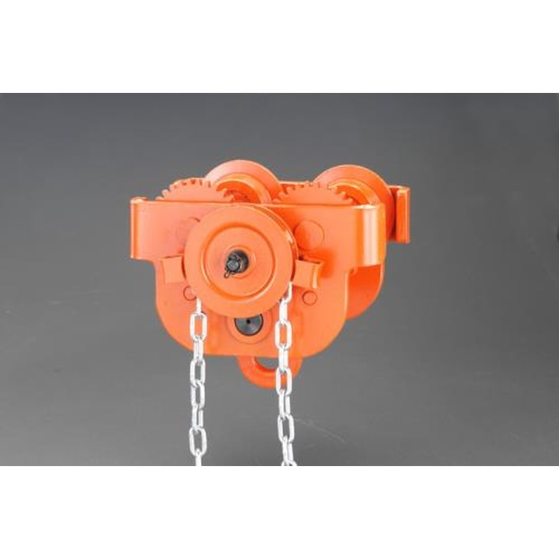 エスコ EA987EA-3 3.0tonギヤートロリー 1個（ご注文単位1個）【直送品】