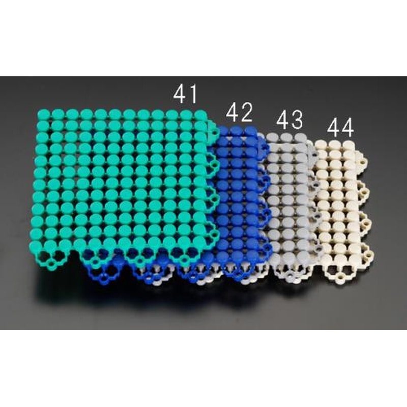 エスコ EA997RJ-42 150x150mmすのこ(プラスチック製/ブルー) 1個（ご注文単位1個）【直送品】