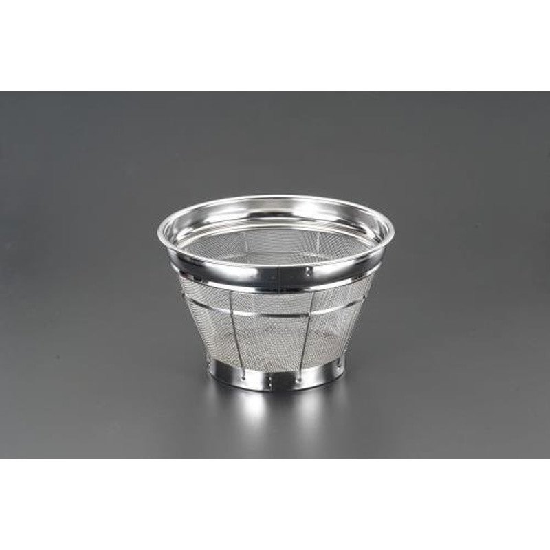 エスコ EA992CG-57 350x215mm深型ざる(ステンレス製/ブルー) 1個（ご注文単位1個）【直送品】