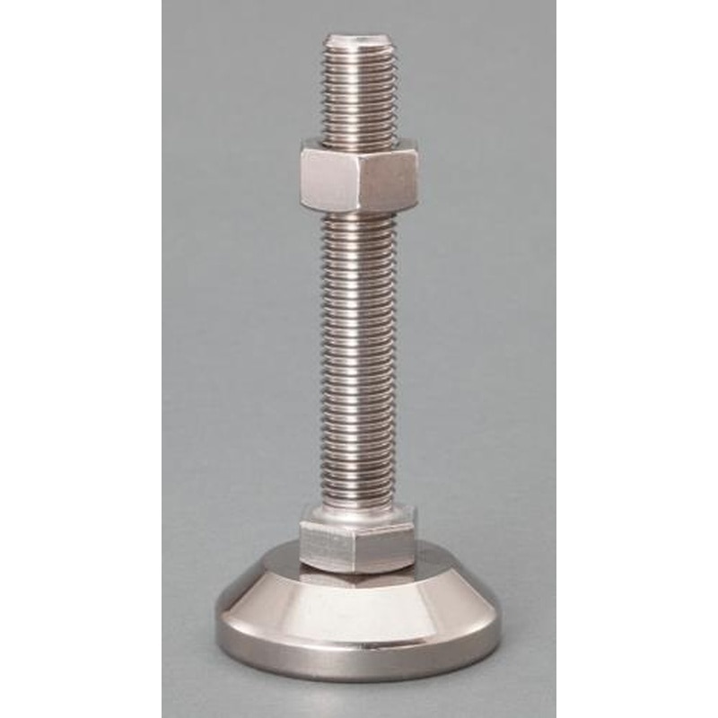 エスコ EA949GW-504 φ60mm/M12x120mmアジャストボルト(重量用/ステンレス 1個（ご注文単位1個）【直送品】