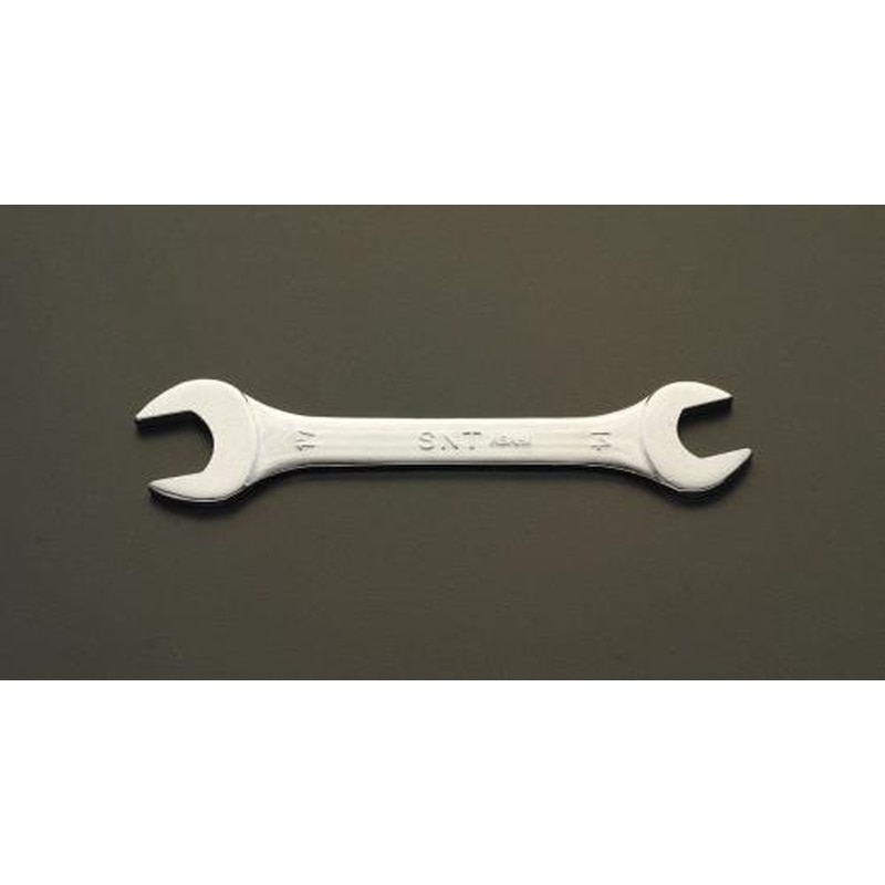 エスコ EA615AF-5 19x21mm/192x4.0mm両口スパナ(薄型) 1個（ご注文単位1個）【直送品】