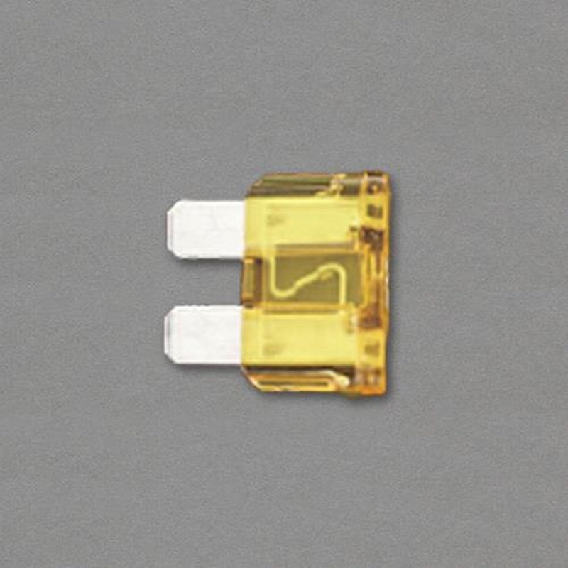 エスコ EA758ZS-16 12・24V用20A自動車用平型ヒューズ(10個) 1個(ご注文単位1個)【直送品】