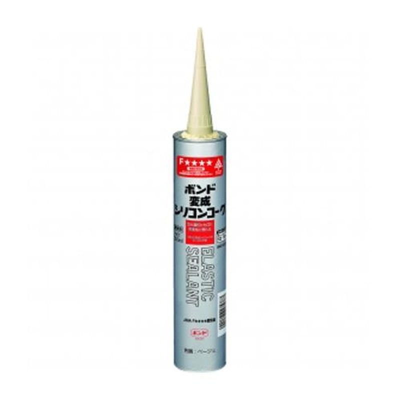 エスコ EA930AE-11 333ml変成シリコンコーク(ベージュ) 1個（ご注文単位1個）【直送品】