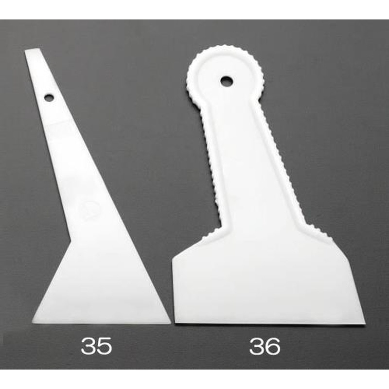 エスコ EA579AJ-36 125x195mmパテベラ(プラスチック製) 1個（ご注文単位1個）【直送品】