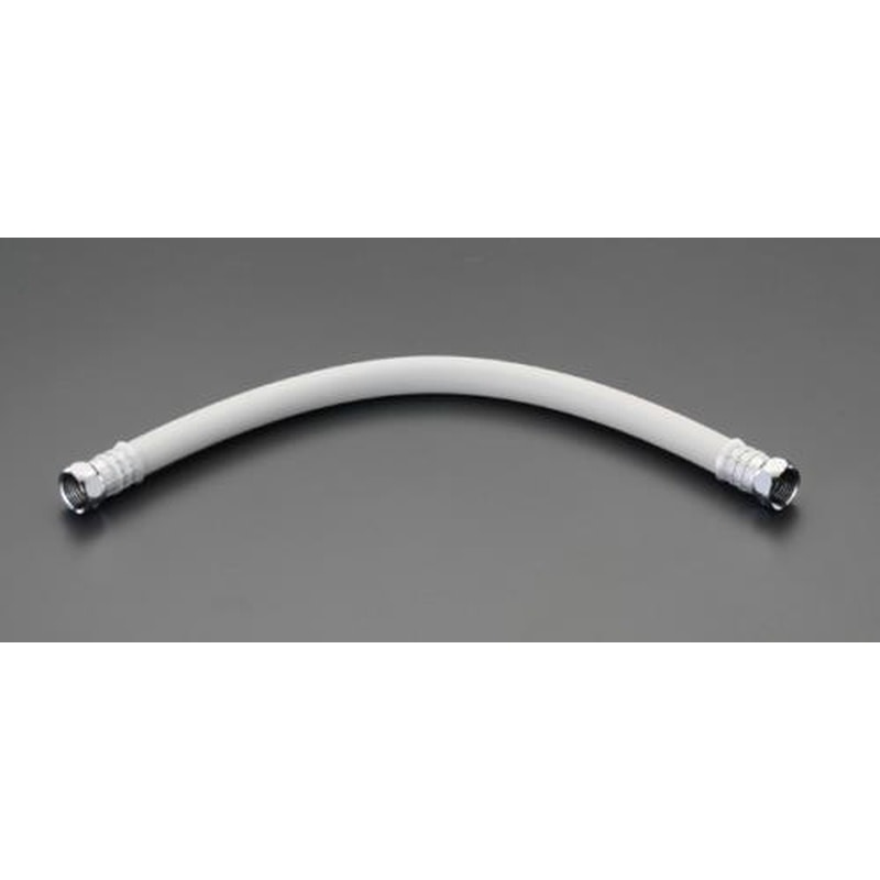 エスコ EA424BC-7 G1/2”x2000mm水道用ホース(金具付) 1個（ご注文単位1個）【直送品】