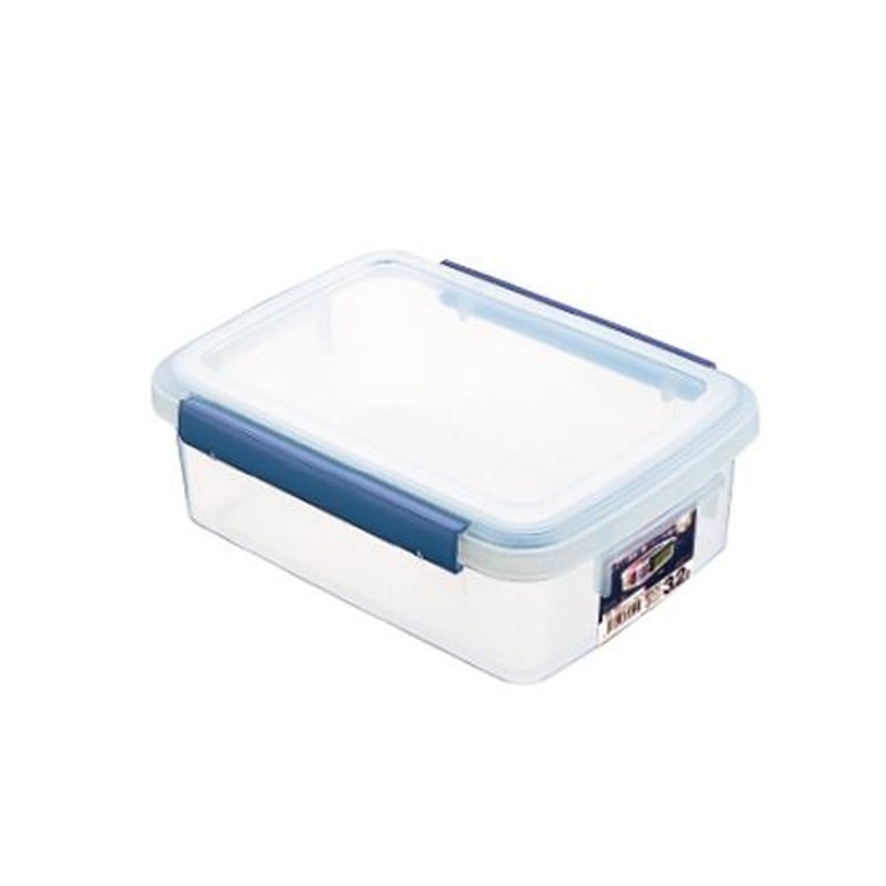 エスコ EA508TC-51 204x276x101mm/3.2L密閉保存容器(PP製) 1個(ご注文単位1個)【直送品】