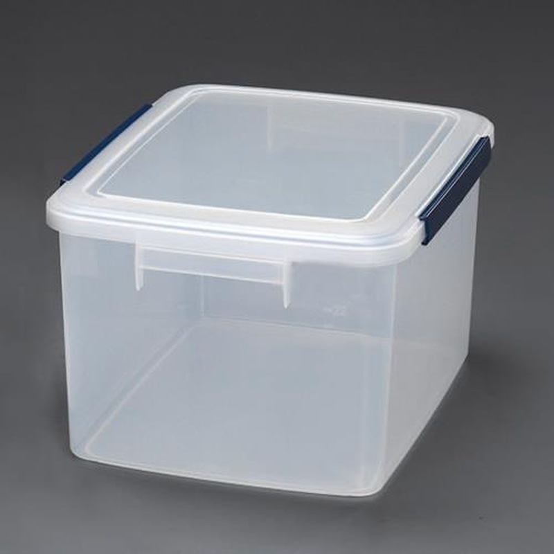 エスコ EA508TC-55 355x472x253mm/30.0L密閉保存容器(PP製) 1個(ご注文単位1個)【直送品】