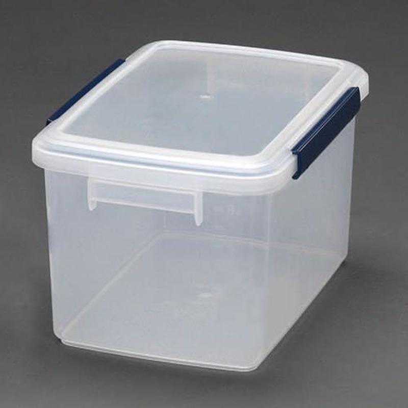 エスコ EA508TC-57 241x331x190mm/9.8L密閉保存容器(PP製) 1個(ご注文単位1個)【直送品】