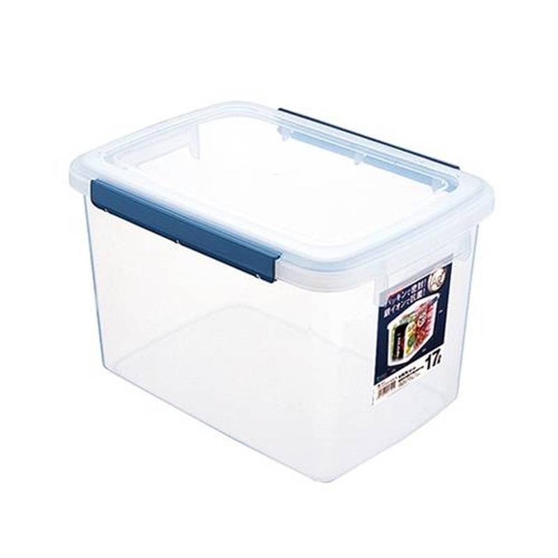 エスコ EA508TC-58 276x383x246mm/17.0L密閉保存容器(PP製) 1個(ご注文単位1個)【直送品】