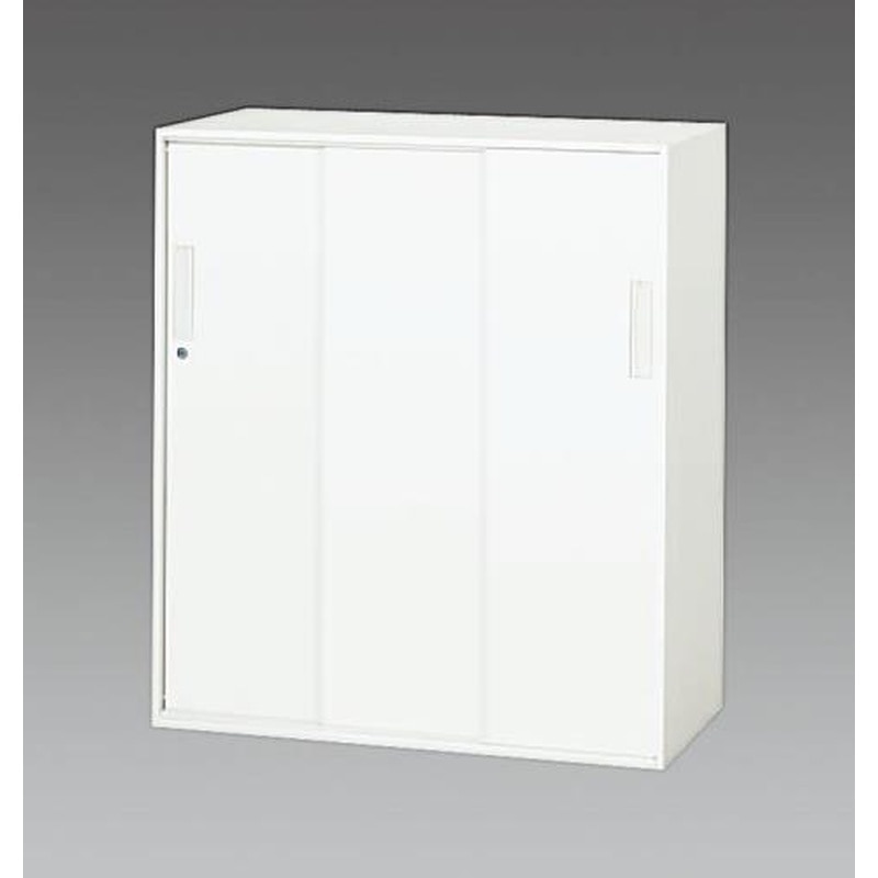 エスコ EA954DK-26 900x500x1030mm収納庫(3枚引き戸) 1個（ご注文単位1個）【直送品】