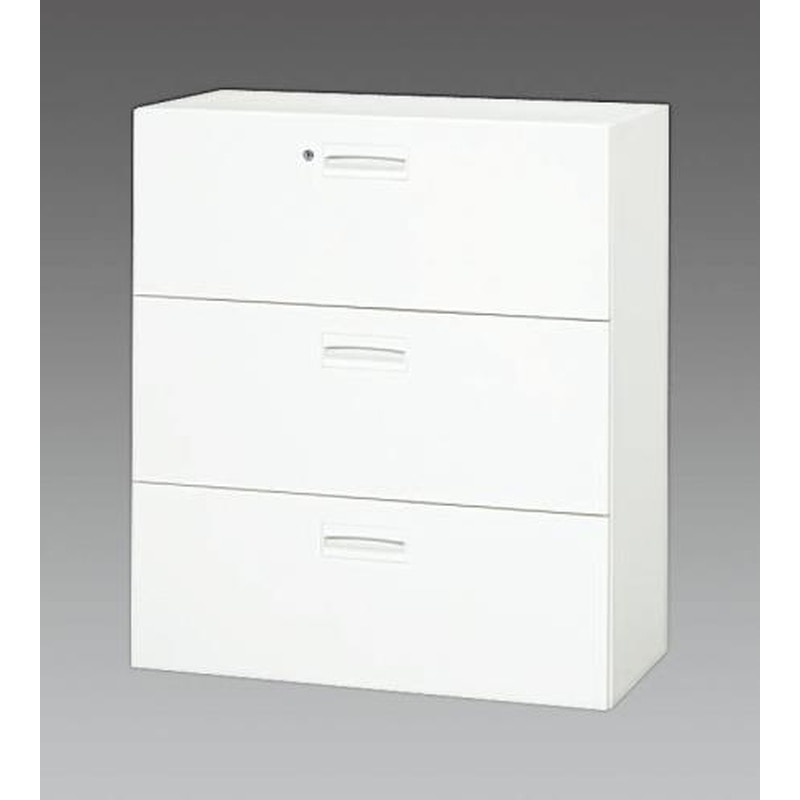 エスコ EA954DK-31 900x500x1030mm/3段キャビネット 1個（ご注文単位1個）【直送品】