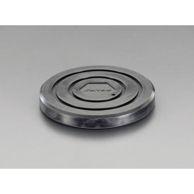 エスコ EA993LC-100 φ140x19mmラバーパット(ガレージジャッキ用) 1個（ご注文単位1個）【直送品】