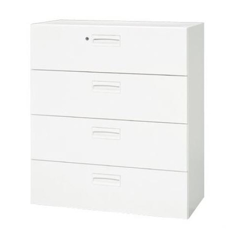 エスコ EA954DJ-36 900x450x1030mm/4段キャビネット 1個（ご注文単位1個）【直送品】