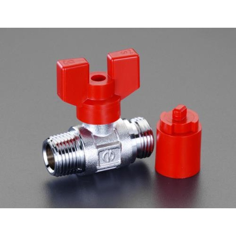 エスコ EA425AB-2 R1/2”xG1/2”ボールバルブ(耐熱) 1個（ご注文単位1個）【直送品】