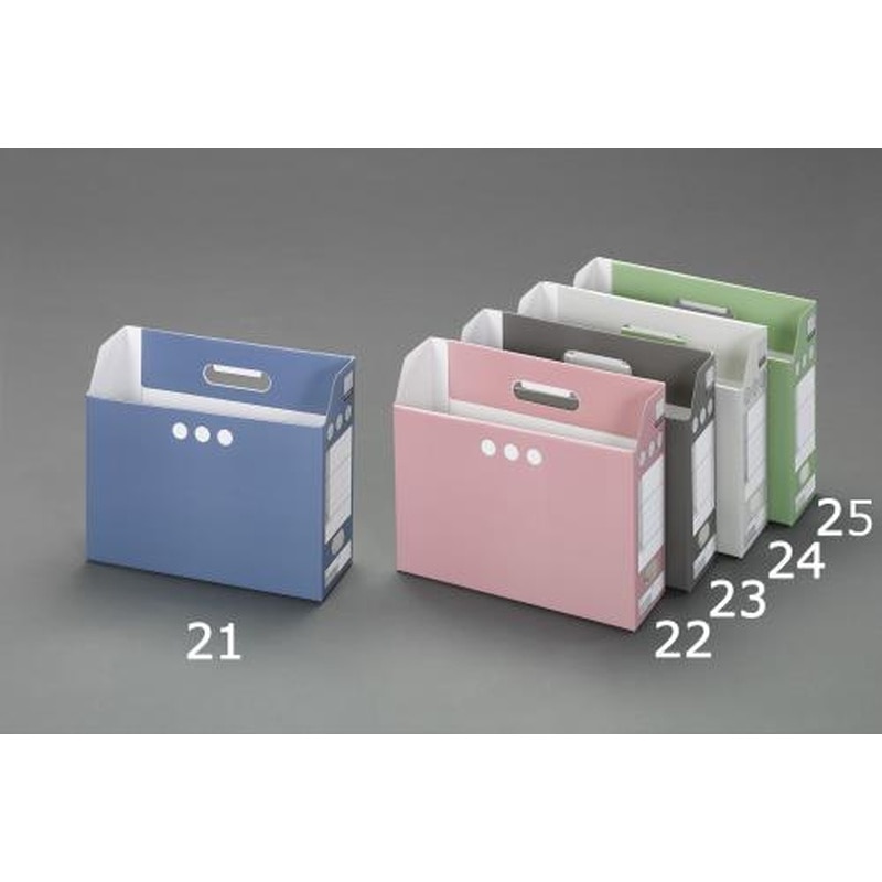 エスコ EA954TC-24 102x316x258mmシスボックス(グレー) 1個（ご注文単位1個）【直送品】