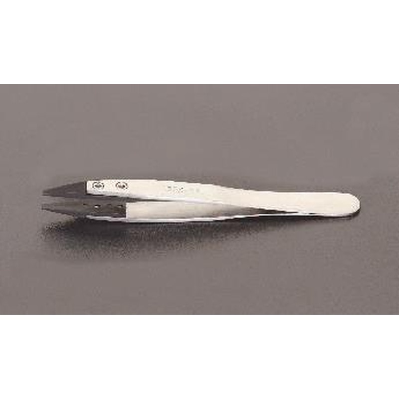 エスコ EA595AR-34 115mm精密用ピンセット(ステンレス製ESD) 1個（ご注文単位1個）【直送品】